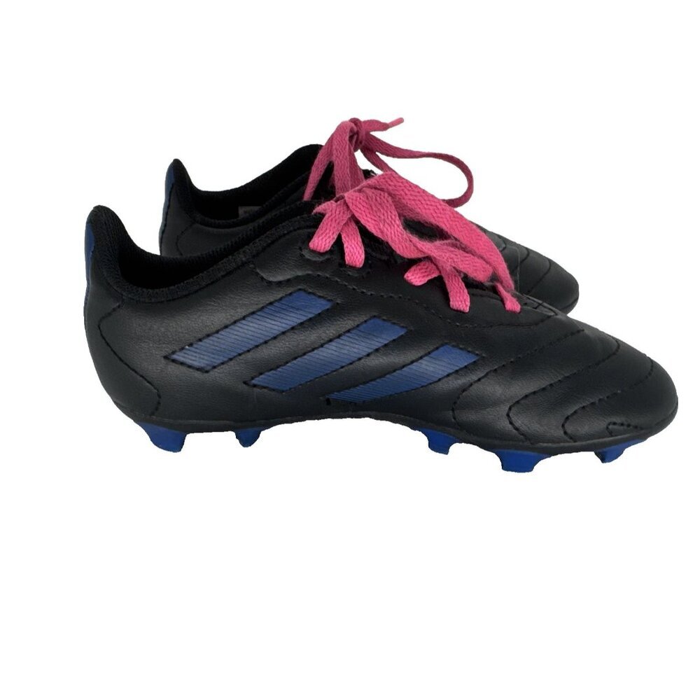 Adidas soccer Cleats kids Size 13 black blue pink, Cleats baseball Shoes